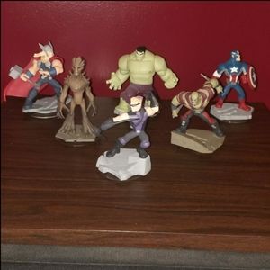 ⚪Disney Infinity Marvel Figures set